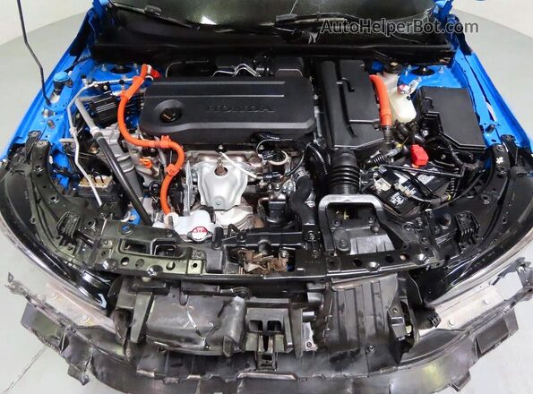 JHMFL4H88SX002154 2025 HONDA CIVIC Blue Առջևի վահանակի տեսք