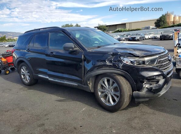 1FMSK7DH2LGB35922 2020 FORD EXPLORER Black Widok z przodu