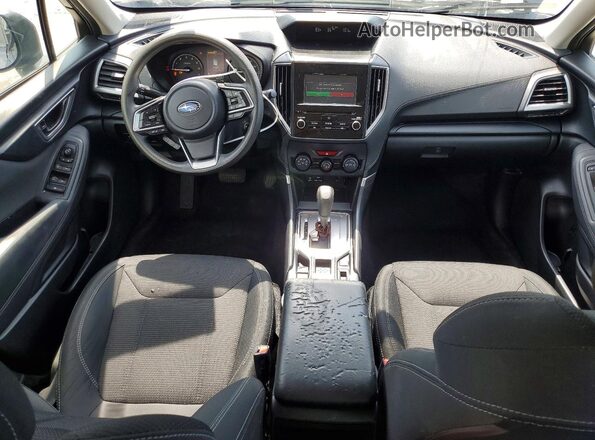 JF2SKACC4KH470293 2019 SUBARU FORESTER Gray Вид щитка приладів