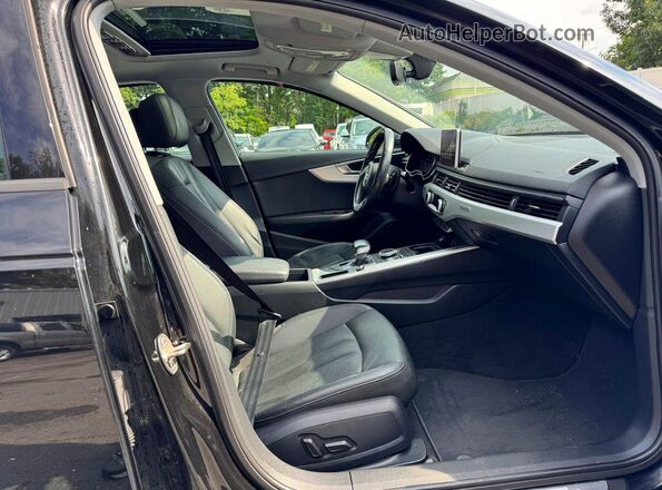 WAUANAF47HN007531 2017 AUDI A4 Black Вид наклейки з VIN-кодом