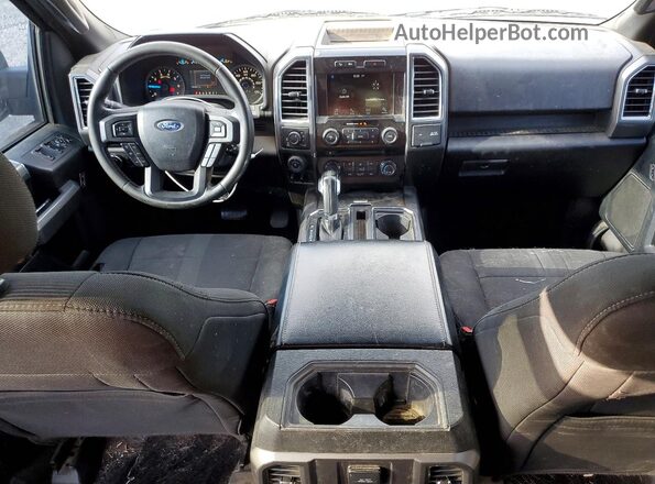 1FTEW1EF1GFA13502 2016 FORD F150 Серый Вид щитка приборов