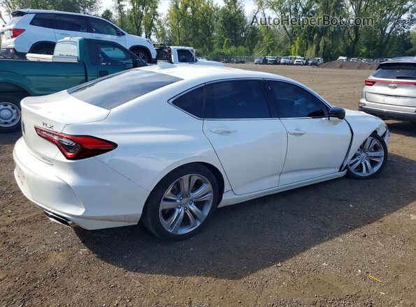 19UUB6F4XMA004535 2021 ACURA TLX White წინა მარჯვენა