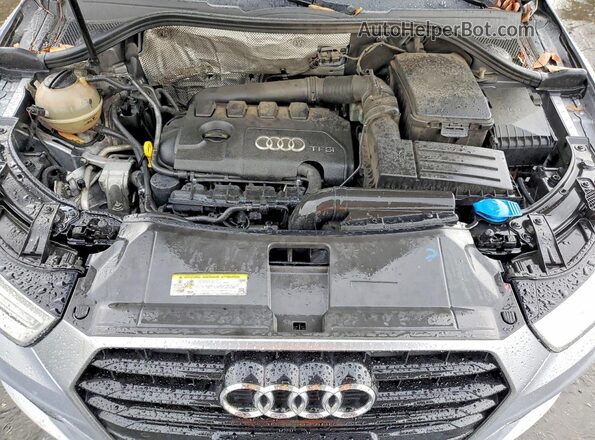 WA1BFCFS1GR007427 2016 AUDI Q3 Gray VIN sticker view