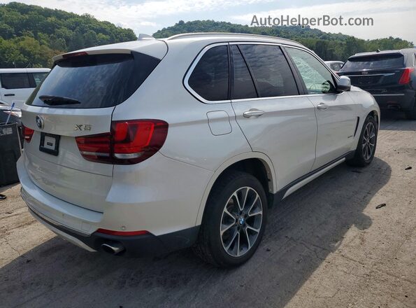 5UXKR0C55H0V50097 2017 BMW X5 White Front right