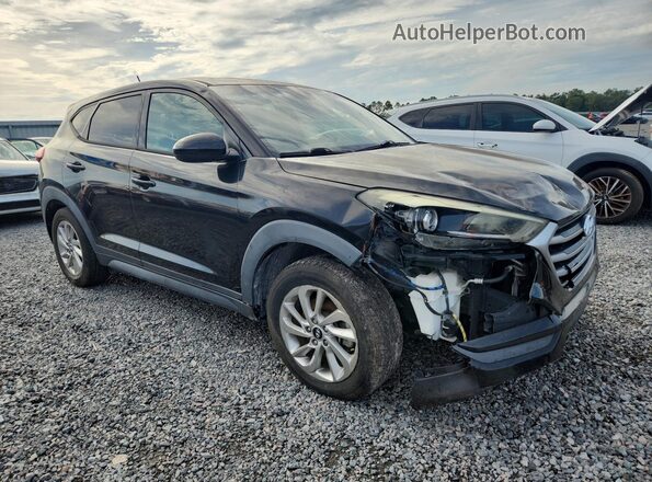 KM8J23A43HU365340 2017 HYUNDAI TUCSON Black Vista frontal