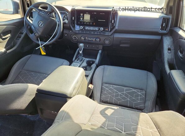 1N6ED1EK2TN609685 2026 NISSAN FRONTIER Black Widok zestawu wskaźników