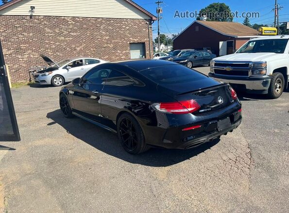 WDDWJ6EB4HF467764 2017 MERCEDES-BENZ C-CLASS Черный Задняя правая четверть