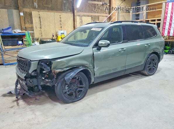 5XYP3DGC5SG662490 2025 KIA TELLURIDE Green უკანა მარცხენა