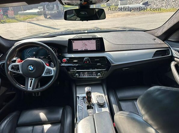 WBSJF0C0XLB449010 2020 BMW M5 Black Вид ззаду