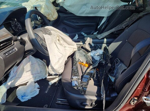 1N4BL4DV7SN335118 2025 NISSAN ALTIMA Red Առջևի վահանակի տեսք