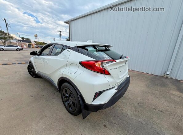 NMTKHMBX7KR098249 2019 TOYOTA C-HR Белый Передняя правая четверть