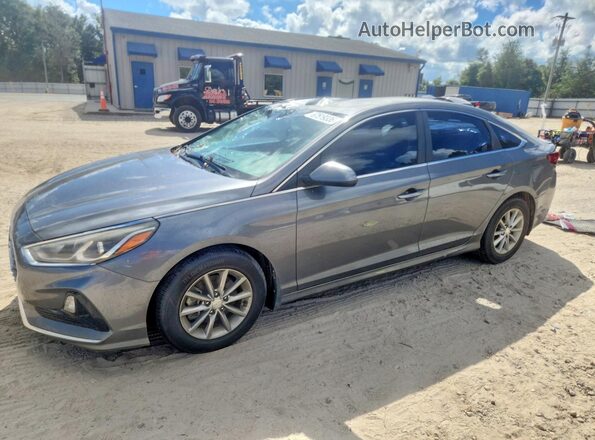 5NPE24AF5KH804309 2019 HYUNDAI SONATA Gray Tył lewy