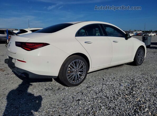 W1K5J4GB5SN522605 2025 MERCEDES-BENZ CLA-CLASS Белый Передняя правая четверть