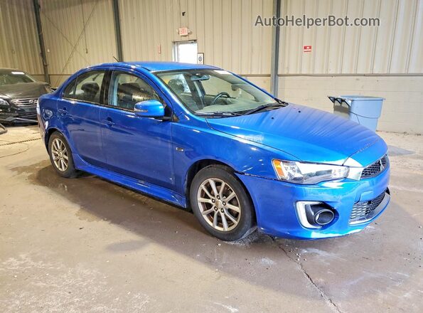 JA32V2FW4GU011134 2016 MITSUBISHI LANCER Blue Widok z przodu