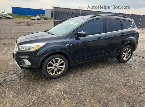 1FMCU9G9XHUA25899 2017 FORD ESCAPE Black Rear left