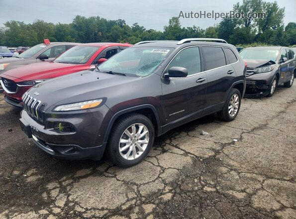 1C4PJMDB3GW157320 2016 JEEP CHEROKEE Gray Trasero izquierdo