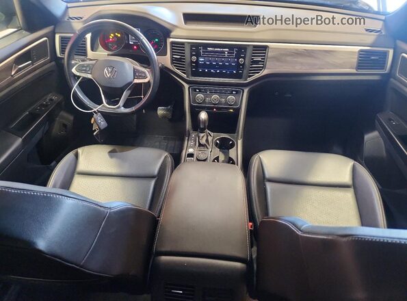 1V21E2CA6LC210853 2020 VOLKSWAGEN ATLAS Black ხელსაწყოთა პანელის ხედი