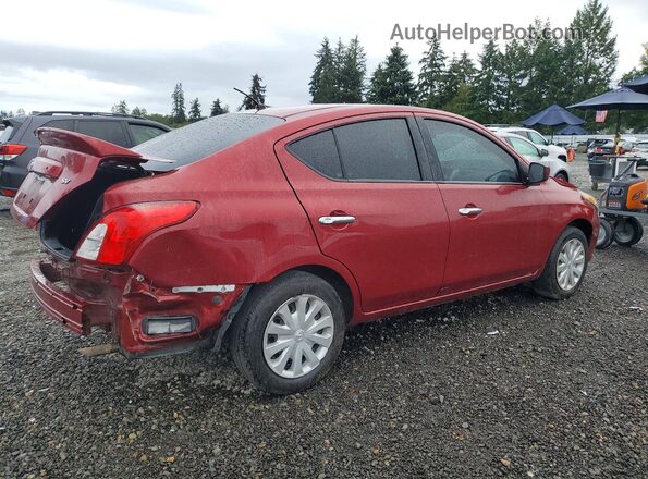 3N1CN7AP1KL879486 2019 NISSAN VERSA Red Передня права чверть