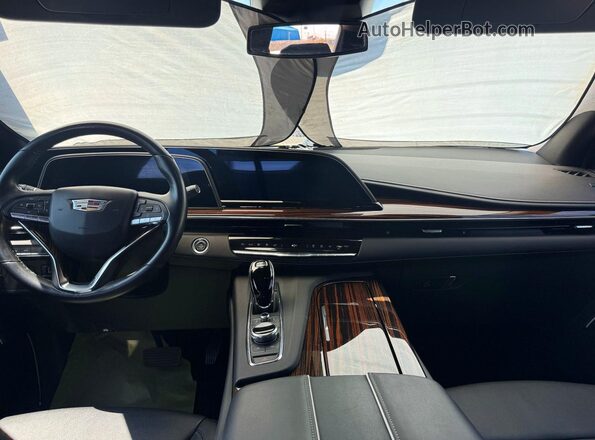 1GYS4JKL2PR250382 2023 CADILLAC ESCALADE Black Вид задніх сидінь