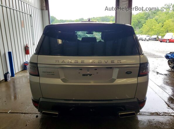 SALWR2RV4JA699373 2018 LAND ROVER RANGE Silver Սալոնի դիմացի տեսք