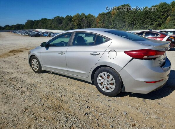 5NPD74LF3JH307722 2018 HYUNDAI ELANTRA Silver უკანა მარჯვენა