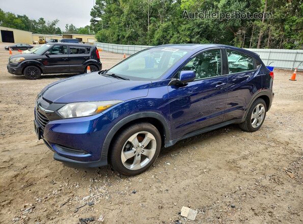 3CZRU5H39HG701774 2017 HONDA HR-V Blue Задня ліва чверть