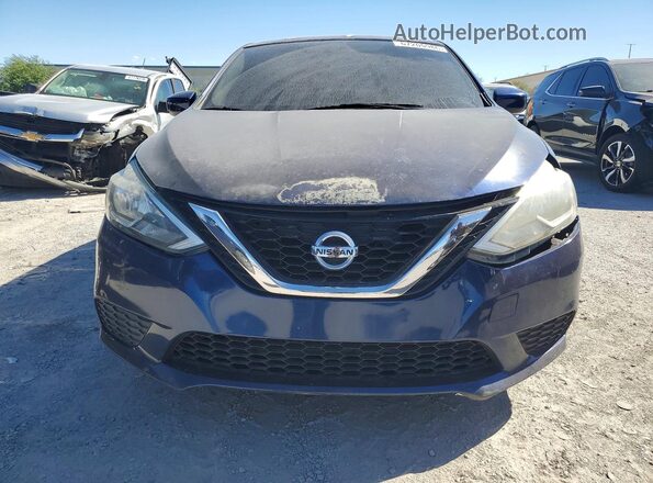 3N1AB7AP8GY216247 2016 NISSAN SENTRA Синий Вид сзади