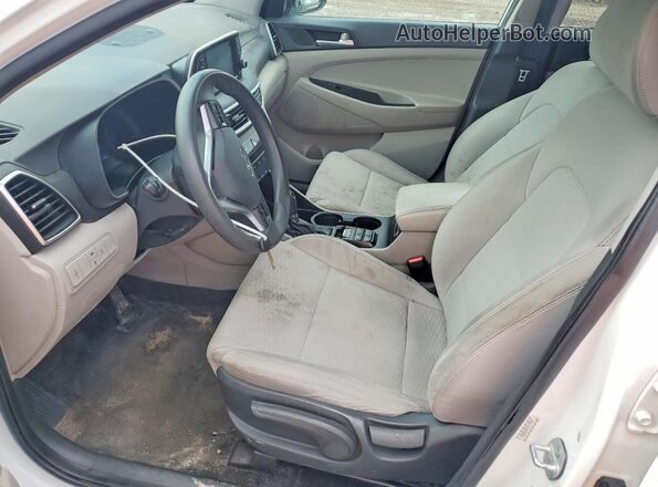 KM8J2CA47LU115382 2020 HYUNDAI TUCSON White Dashboard view