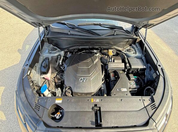 KM8R24GE1SU810996 2025 HYUNDAI PALISADE Gray Widok deski rozdzielczej