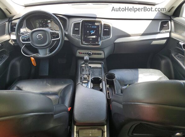 YV4102CK2M1702413 2021 VOLVO XC90 White Սարքավորումների վահանակի տեսք