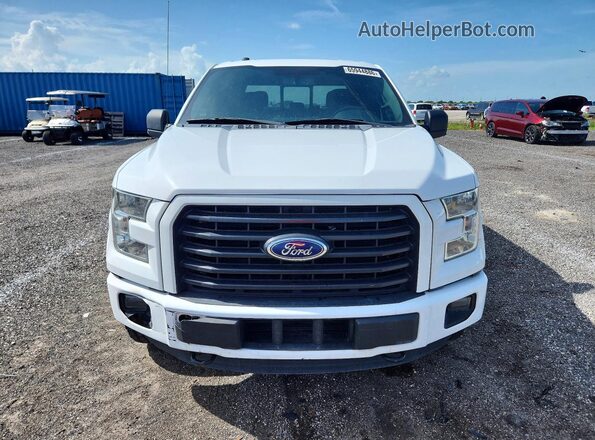1FTEW1EP8GFC64350 2016 FORD F150 White უკანა ხედი