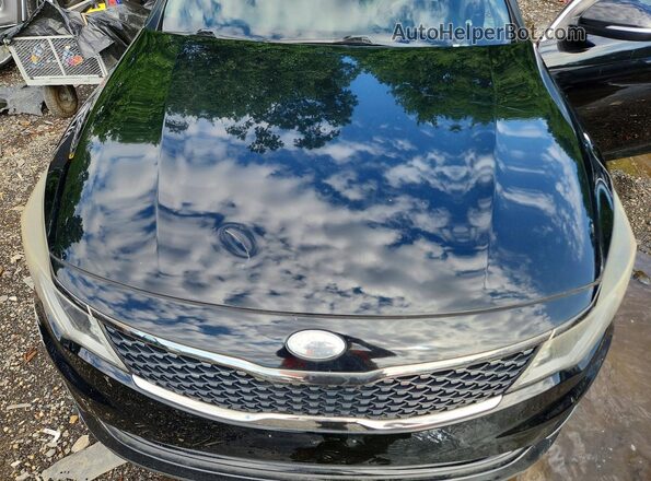 5XXGU4L3XHG135030 2017 KIA OPTIMA Black ძრავის განყოფილების ხედი