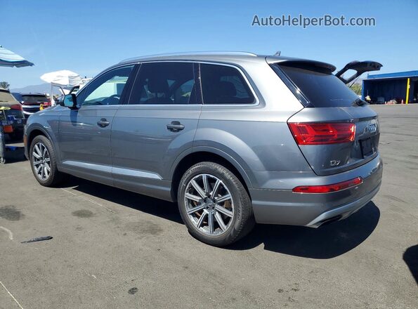 WA1AAAF77HD031773 2017 AUDI Q7 Gray Trasero derecho