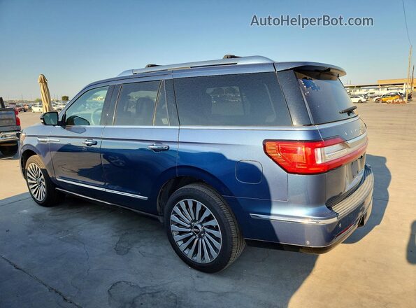 5LMJJ2LT1KEL08103 2019 LINCOLN NAVIGATOR Синий Задняя правая четверть