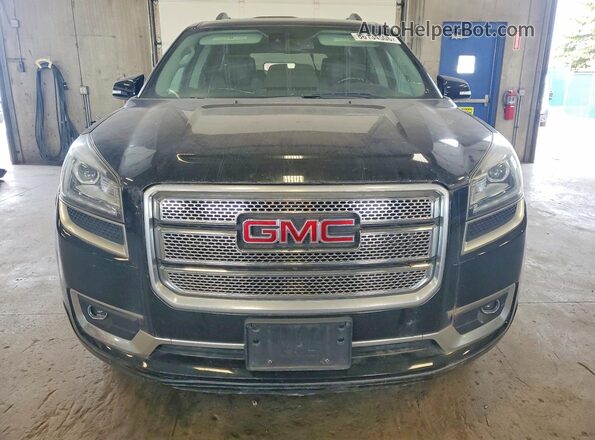 1GKKVTKD1GJ251730 2016 GMC ACADIA Black Հետևի տեսք