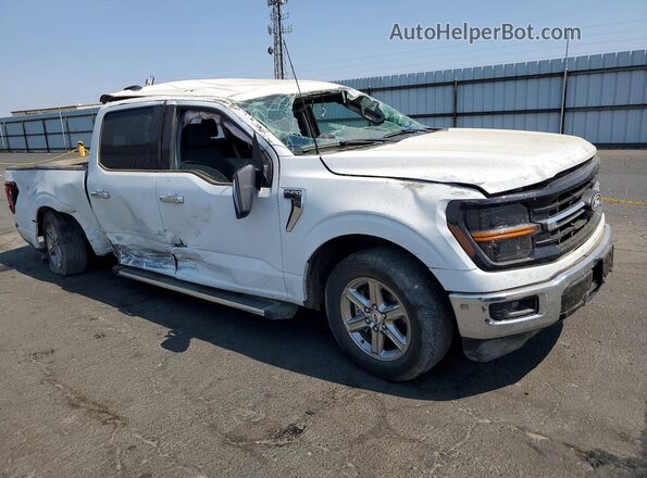 1FTEW3K84SKE87025 2025 FORD F150 White Front view