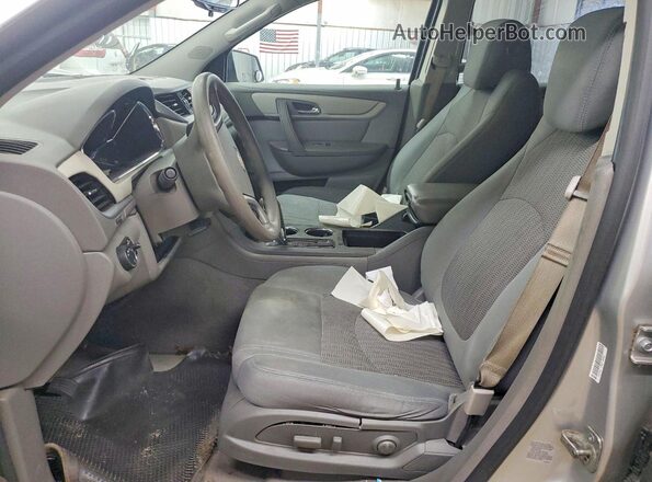 1GNKVFKD1HJ267996 2017 CHEVROLET TRAVERSE Silver Առջևի վահանակի տեսք