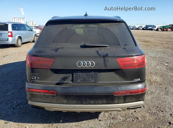 WA1AHAF74HD043911 2017 AUDI Q7 Black Widok wnętrza z przodu