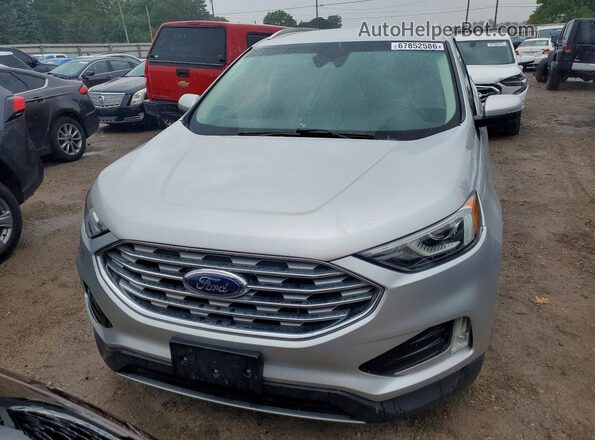 2FMPK4K94KBB53327 2019 FORD EDGE Silver Vista trasera