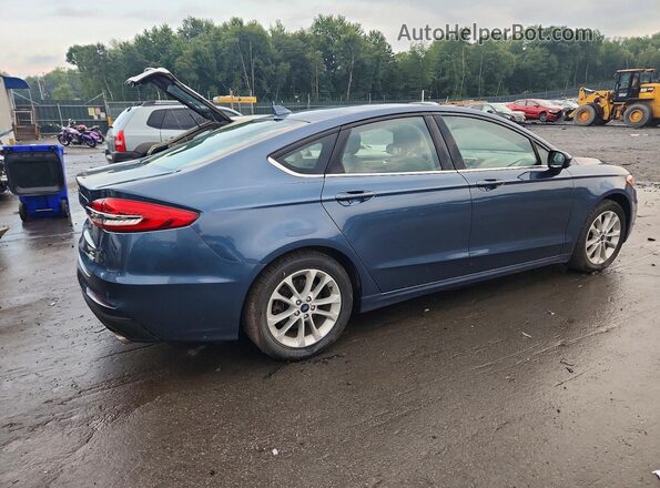3FA6P0HD1KR203484 2019 FORD FUSION Blue Առջևի աջ