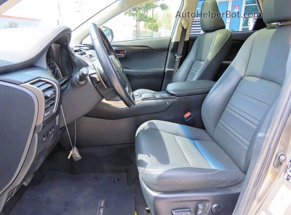 JTJYARBZ1K2147593 2019 LEXUS NX Silver Вид задніх сидінь