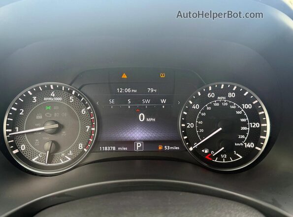 JN8AY2AC8M9146394 2021 NISSAN ARMADA Silver Vista del cuadro de instrumentos