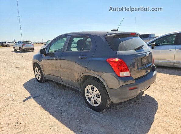 3GNCJKSB1GL158775 2016 CHEVROLET TRAX Gray Tył prawy