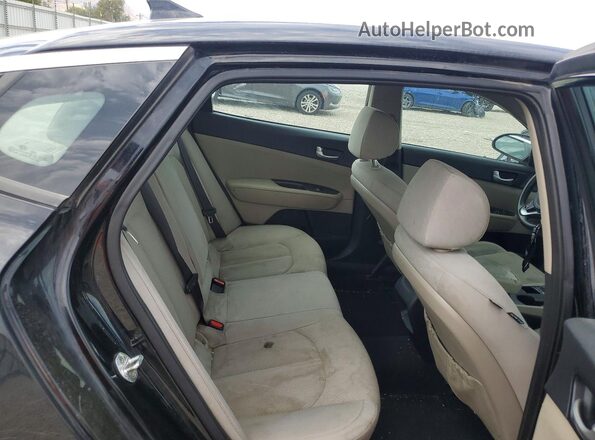5XXGT4L31GG004649 2016 KIA OPTIMA Black Սալոնի հետևի տեսք