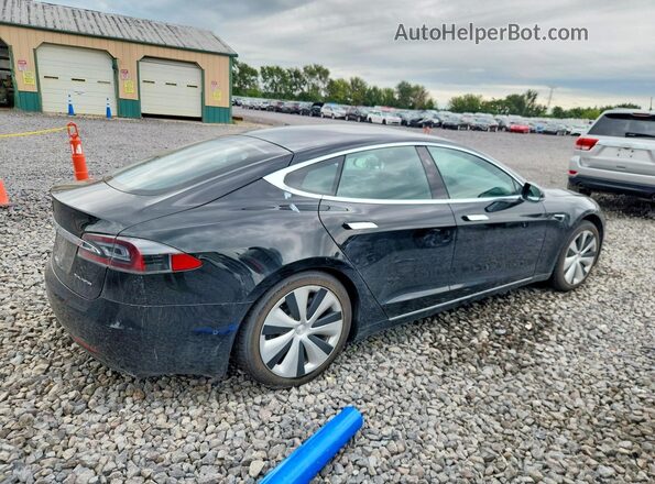5YJSA1E25MF423668 2021 TESLA MODEL Black წინა მარჯვენა