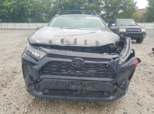 JTMLWRFV1ND147172 2022 TOYOTA RAV4 Black უკანა ხედი
