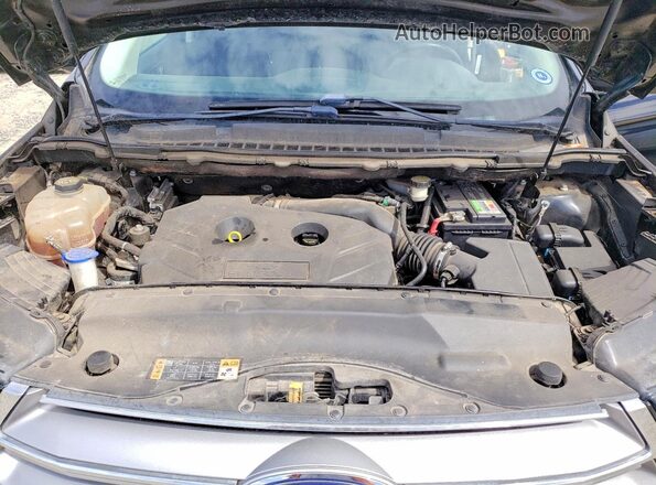 2FMPK3J94GBC52975 2016 FORD EDGE Black ძრავის განყოფილების ხედი