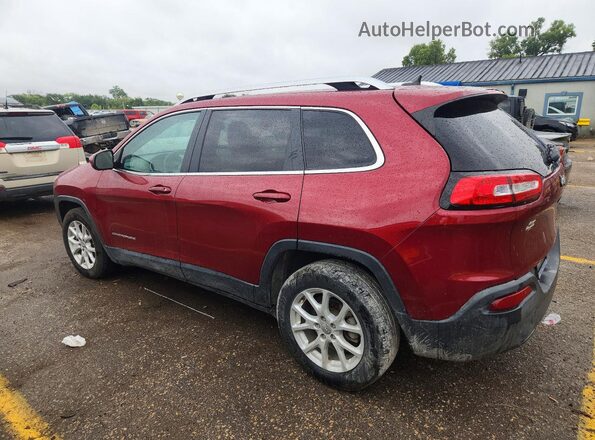 1C4PJLCB7GW230393 2016 JEEP CHEROKEE Красный Задняя правая четверть