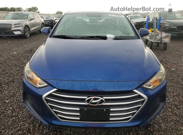 5NPD84LF3HH063559 2017 HYUNDAI ELANTRA Blue Vista trasera