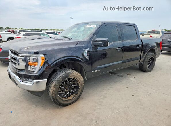 1FTFW1CD8MFB77511 2021 FORD F150 Black Rear left